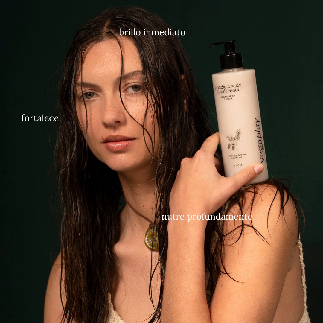 KIT VEGAPLAY® CUIDADO CAPILAR FORTALECEDOR - Anti-Frizz