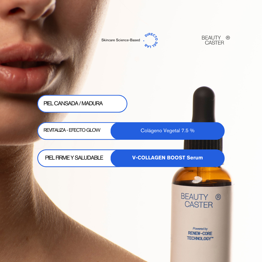 BEAUTYCASTER ® SERUM FACIAL V-COLLAGEN BOOST - Pro Colageno Vegetal 7.5%