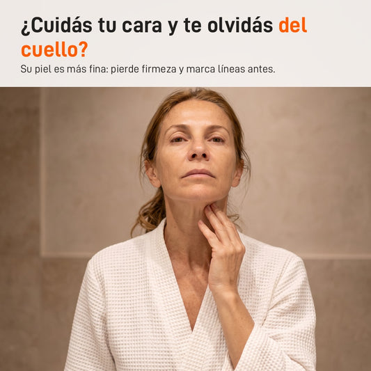 ¿Cuidás tu cara y te olvidás del cuello?