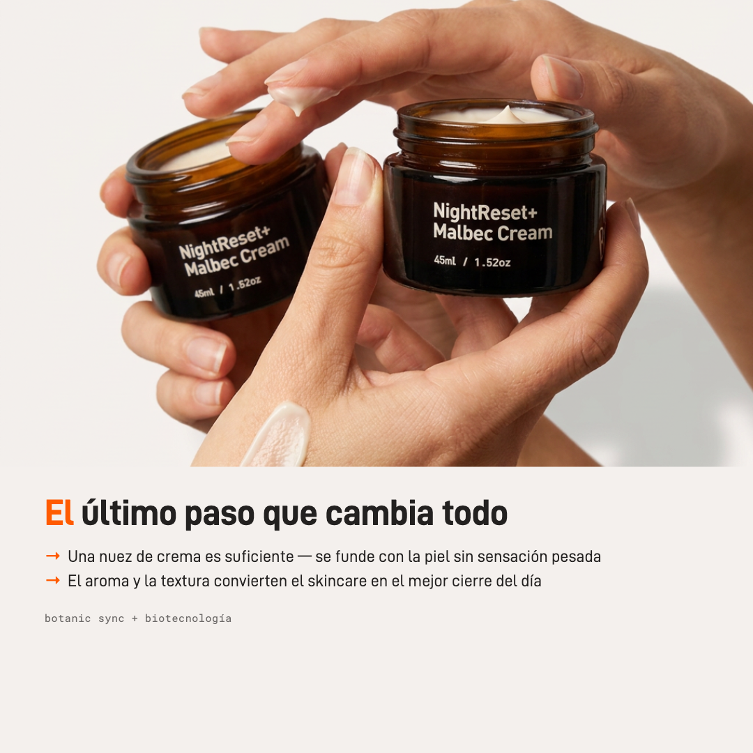 Night Reset Malbec Cream Milaborit - La Beautyneta