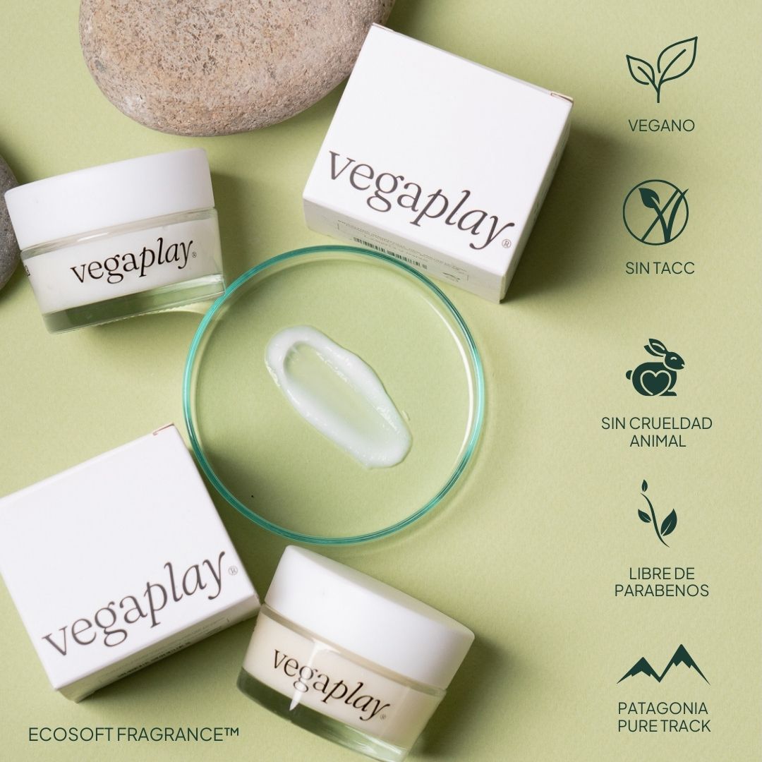 VEGAPLAY ® CREMA FACIAL DE DÍA - Iluminación e Hidratación
