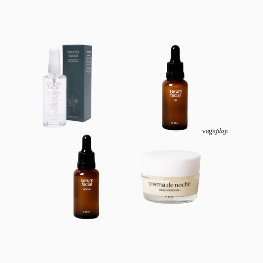 KIT VEGAPLAY® REFORESTAR PATAGONIA 2 - Cuidado Facial Completo con Propósito Sostenible