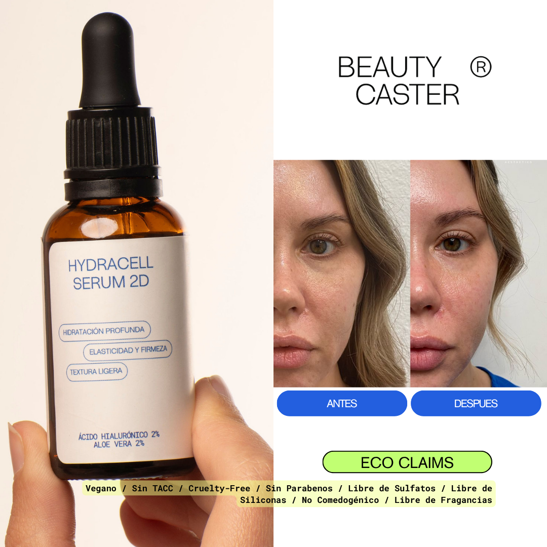 BEAUTYCASTER ® SERUM FACIAL HYDRACELL 2D - Acido Hialuronico 2%