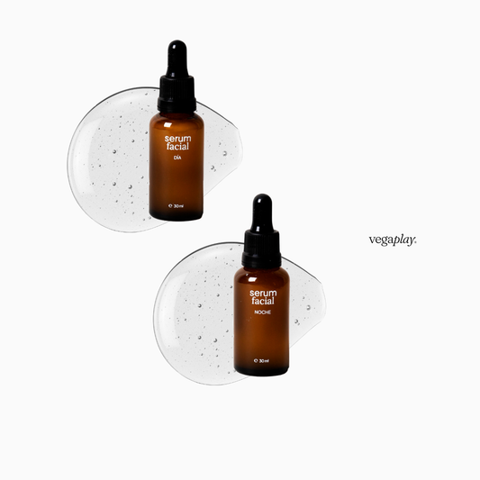 KIT VEGAPLAY ® FACIAL SERUM DÍA & NOCHE