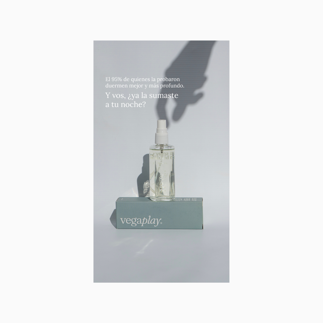 VEGAPLAY ®  SPRAY DE LAVANDA Patagónica - Relajar y Dormir Bien