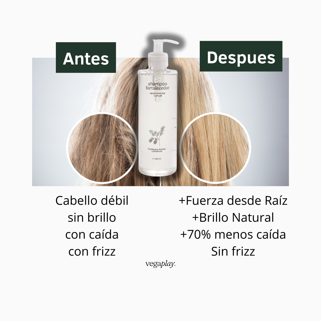 KIT VEGAPLAY® RUTINA CAPILAR FUERZA + REPARACION COMPLETA