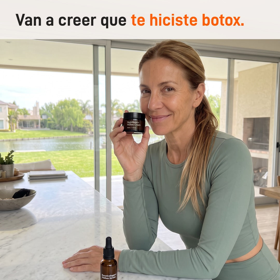 Van a creer que te hiciste botox