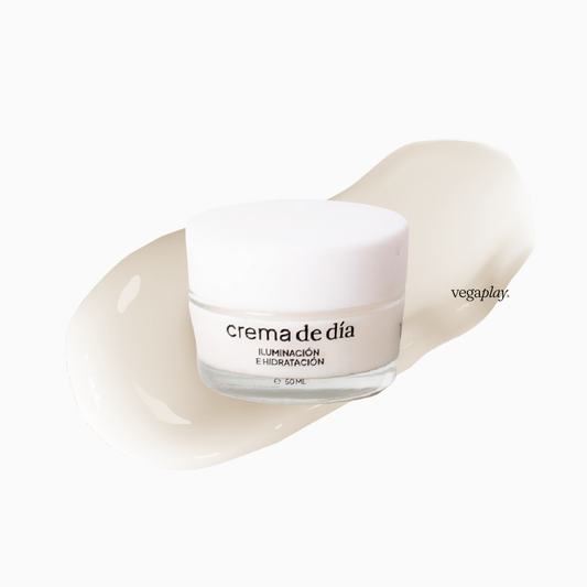 VEGAPLAY ® CREMA FACIAL DE DÍA - Iluminación e Hidratación