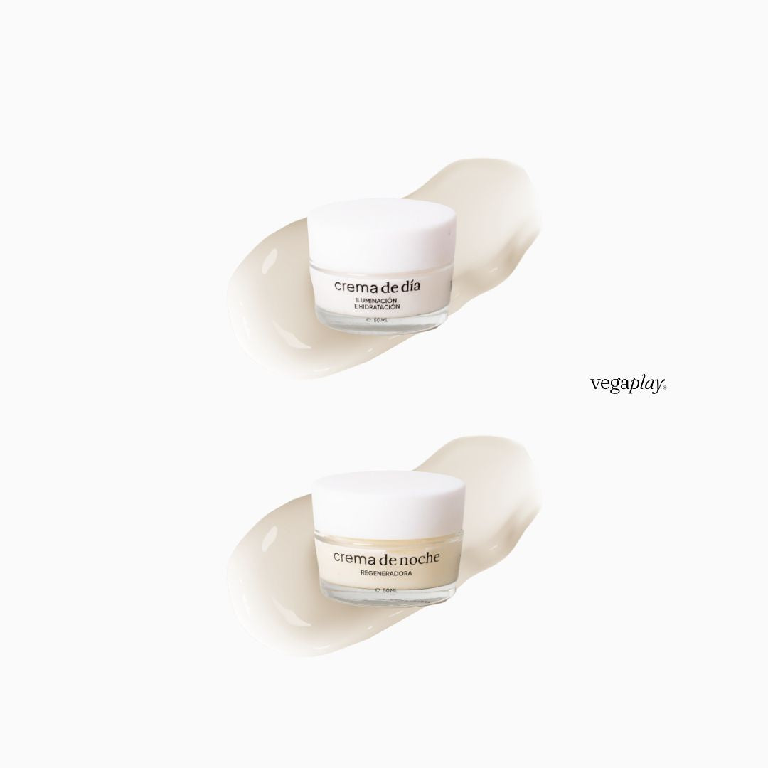 KIT REPARA TU PIEL - DIA & NOCHE ®VEGAPLAY - Kit skincare Vegaplay