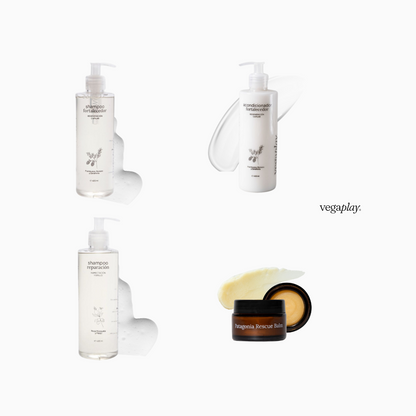 KIT VEGAPLAY® RUTINA CAPILAR FUERZA + REPARACION COMPLETA