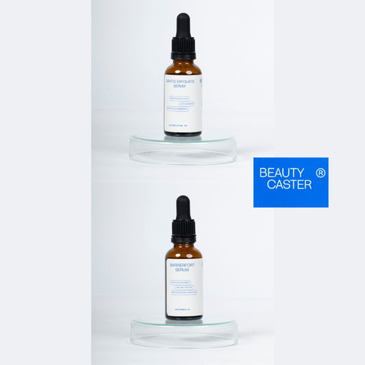 KIT BEAUTYCASTER® TRATAMIENTO CLARIDAD SUAVE – ZONAS SENSIBLES MÁS UNIFORMES