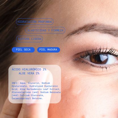 BEAUTYCASTER ® SERUM FACIAL HYDRACELL 2D - Acido Hialuronico 2%