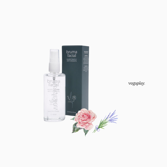 VEGAPLAY ® BRUMA DE LAVANDA Y ROSAS PATAGONICAS - Hidratación y Calma