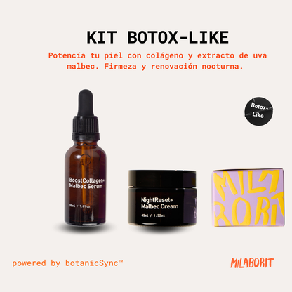 Kit Firmeza + Hidratación profunda - Botox-Like Milaborit - Kit skincare Milaborit