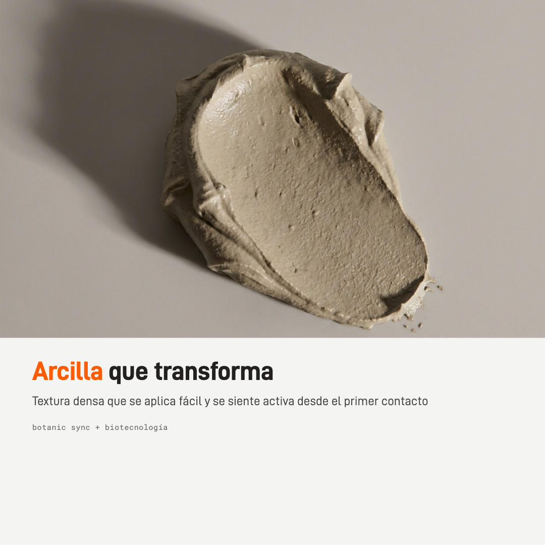 Energy + Detox Mask Milaborit - textura arcilla