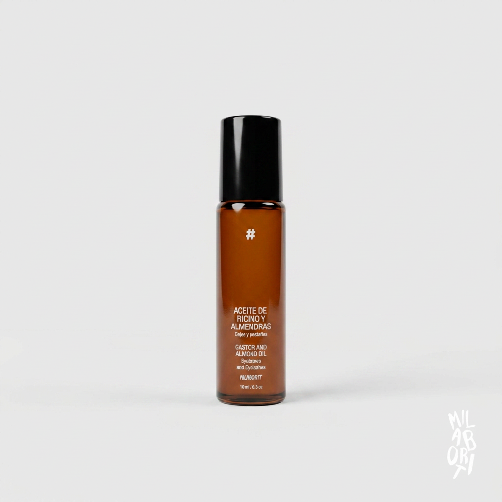 Aceite de Ricino y Almendras · Cejas y Pestañas Milaborit