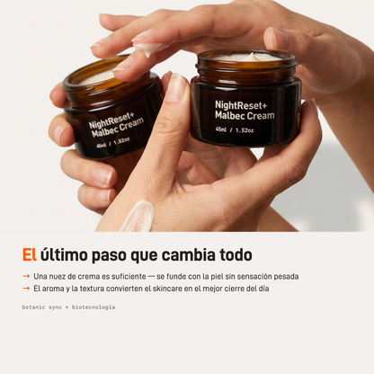 Night Reset Malbec Cream Milaborit - La Beautyneta
