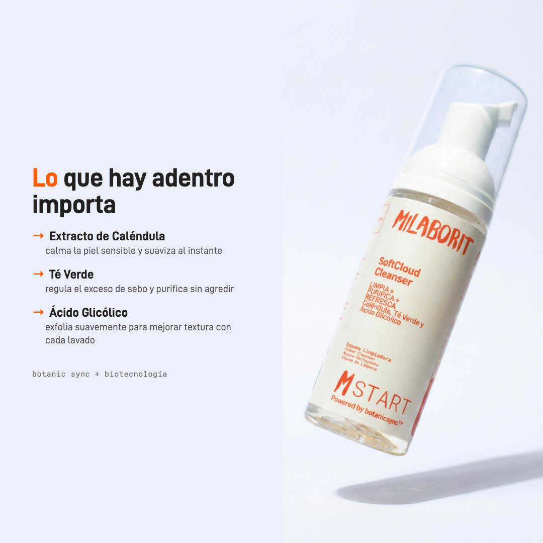 SoftCloud Cleanser Milaborit - La Beautyneta